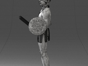 male gladiator 0230 3D Модель