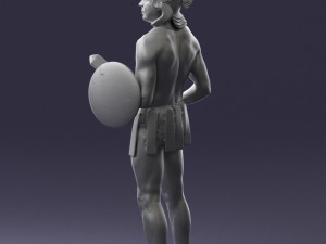 male gladiator 0230 3d prinr ready 3Dプリントモデル