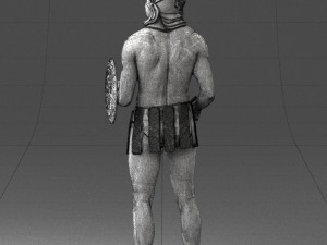 male gladiator 0230 3d prinr ready 3Dプリントモデル