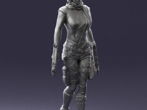 woman with 0231 Modelo 3D