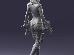 woman with 0231 Modelo 3D