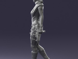 woman with 0231 Modelo 3D