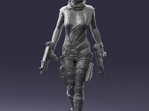 woman with 0231 Modelo 3D