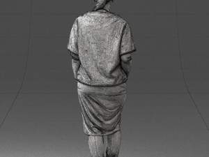 woman in pose 0236 3d print ready 3Dプリントモデル