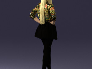 woman in pose 0238 3d print ready 3D 打印模型
