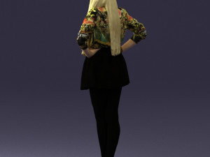 woman in pose 0238 3d print ready 3D 打印模型