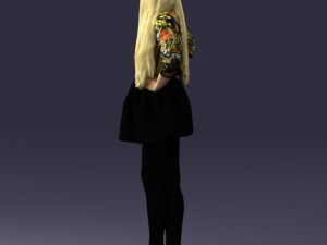 woman in pose 0238 3d print ready 3D 打印模型