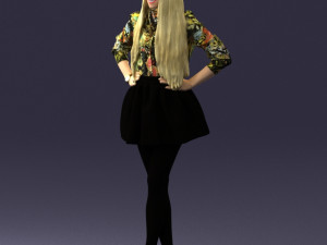 woman in pose 0238 3d print ready 3D 打印模型