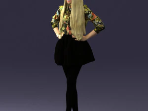 woman in pose 0238 3d print ready 3D Print Model