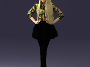 woman in pose 0238 3d print ready 3D Print Model