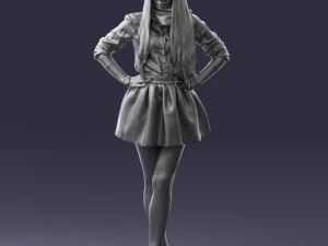 woman in pose 0238 3d print ready 3D Print Model