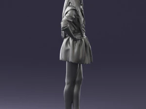woman in pose 0238 3d print ready 3D Print Model
