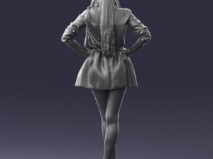 woman in pose 0238 3d print ready 3D 打印模型