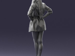 woman in pose 0238 3d print ready 3D 打印模型
