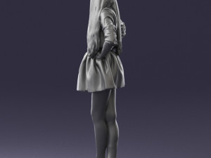 woman in pose 0238 3d print ready 3D 打印模型