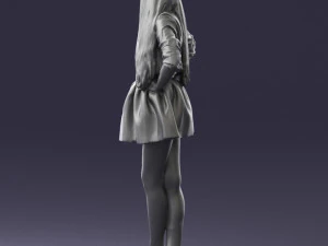 woman in pose 0238 3d print ready 3D Print Model
