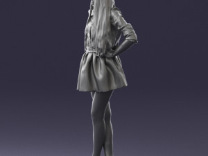 woman in pose 0238 3d print ready 3D 打印模型