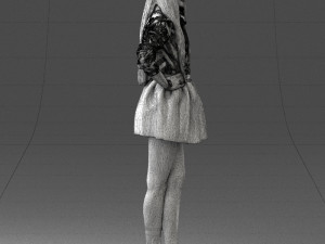 woman in pose 0238 3d print ready 3D 打印模型