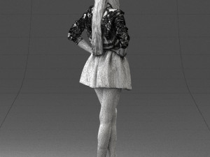 woman in pose 0238 3d print ready 3D 打印模型