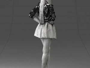 woman in pose 0238 3d print ready 3D Print Model