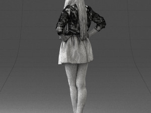 woman in pose 0238 3d print ready 3D 打印模型