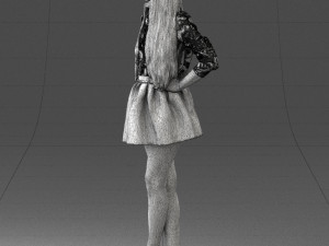 woman in pose 0238 3d print ready 3D 打印模型