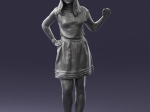 woman in pose 0246 3D Модель