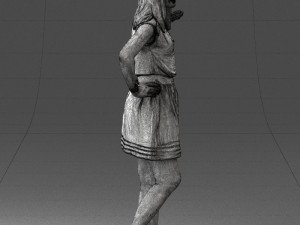 woman in pose 0246 3D Модель