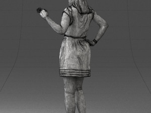 woman in pose 0246 3D Модель