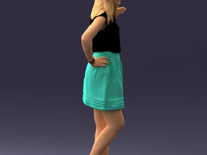 woman in pose 0246 3d print ready 3D Print Model