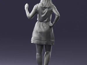 woman in pose 0246 3d print ready 3D Print Model
