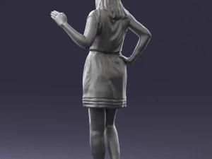 woman in pose 0246 3d print ready 3D Print Model