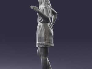 woman in pose 0246 3d print ready 3D Print Model