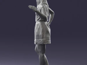 woman in pose 0246 3d print ready 3D Print Model
