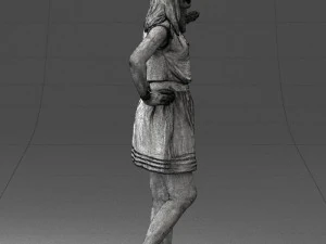 woman in pose 0246 3d print ready 3D Print Model