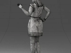 woman in pose 0246 3d print ready 3D Print Model