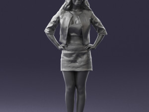 woman in pose 0251 3d print ready 3D Druckmodell