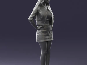 woman in pose 0251 3d print ready 3D Print Model