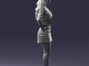 woman in pose 0251 3d print ready 3D Druckmodell