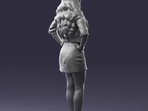 woman in pose 0251 3d print ready 3D Print Model