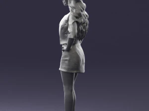 woman in pose 0251 3d print ready 3D Print Model