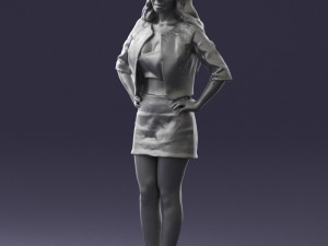 woman in pose 0251 3d print ready 3D Druckmodell