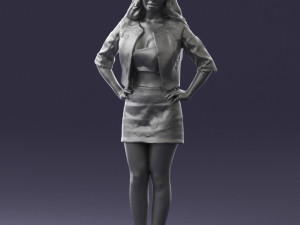 woman in pose 0251 3d print ready 3D Druckmodell