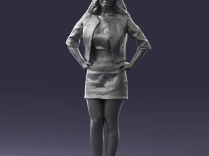woman in pose 0251 3d print ready 3D Print Model