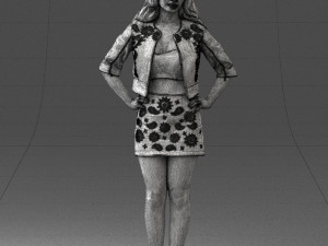 woman in pose 0251 3d print ready 3D Druckmodell