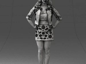 woman in pose 0251 3d print ready 3D Print Model