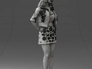 woman in pose 0251 3d print ready 3D Print Model