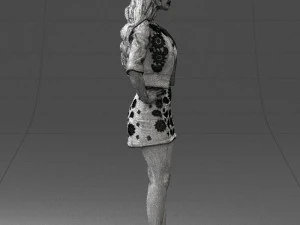 woman in pose 0251 3d print ready 3D Print Model