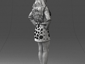woman in pose 0251 3d print ready 3D Druckmodell