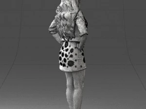 woman in pose 0251 3d print ready 3D Print Model